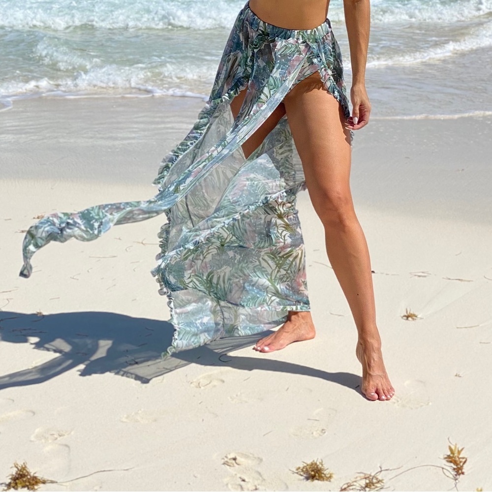 PLT Frill Bikini W/ Cover Skirt